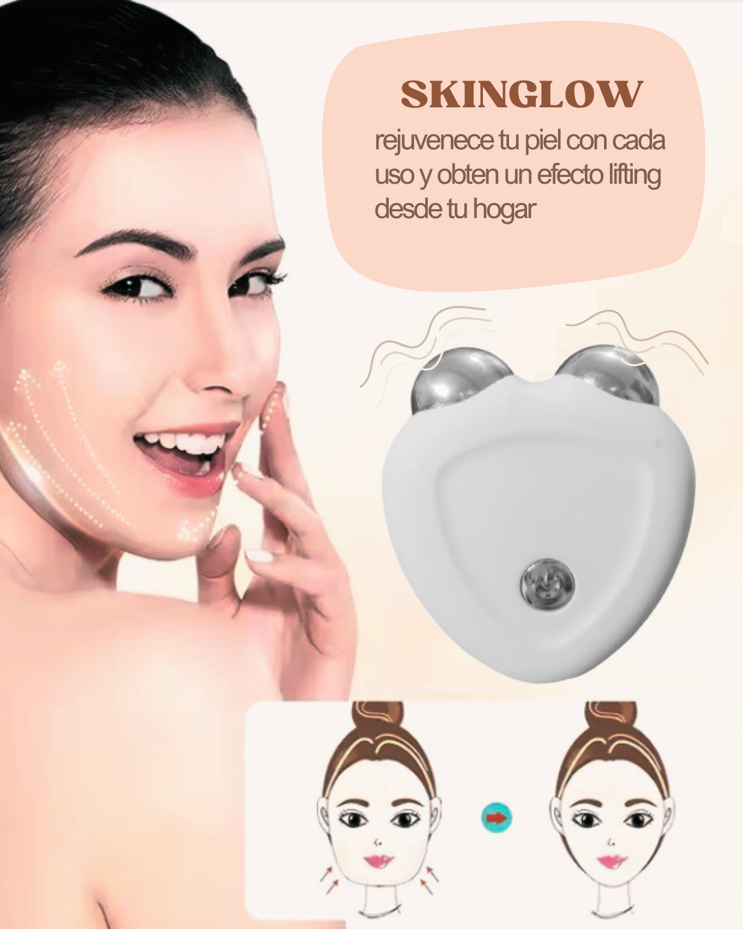 Skinglow masajeador de belleza